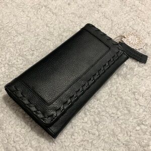 Indian-Made Black Genuine Leather Wallet